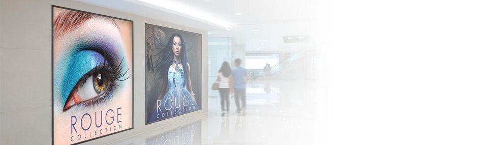 Crie materiais memoráveis, para exposição em interiores